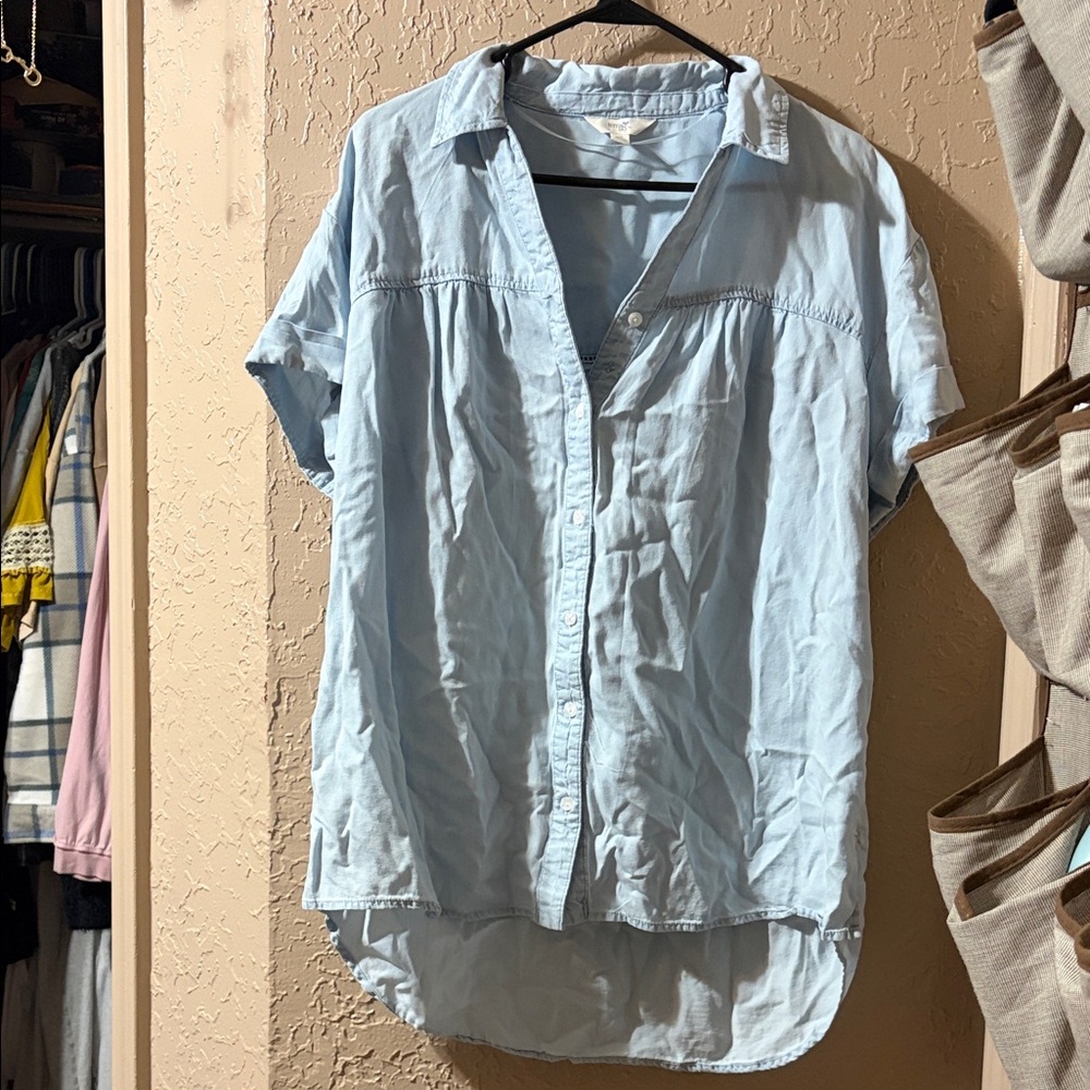 Terra & Sky Soft Blue Shirt